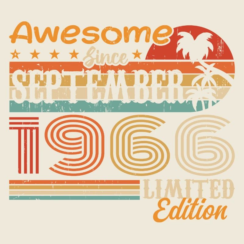 September 1966 - Birthday 1966 September
