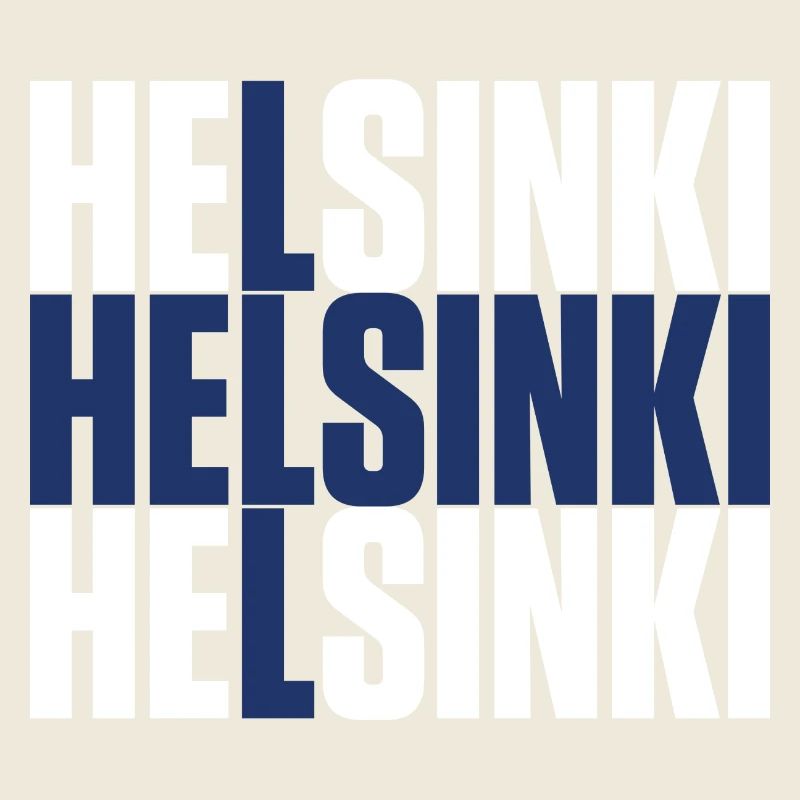 Helsinki Finlande Drapeau