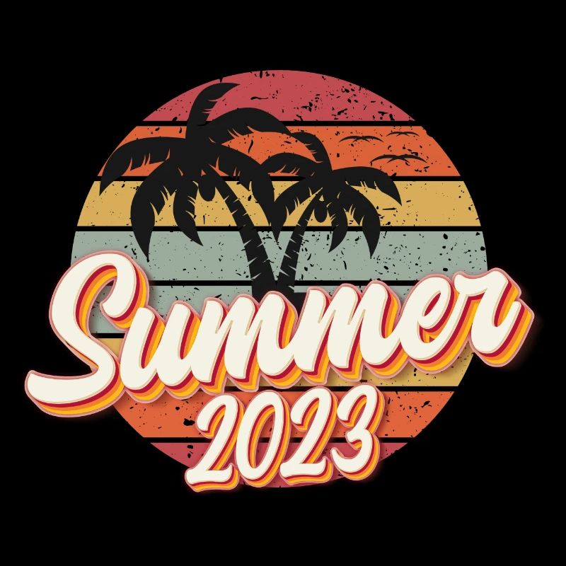 Été 2023 Palm Trees Beach| Vacances