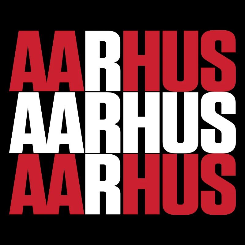 Aarhus Danemark Drapeau