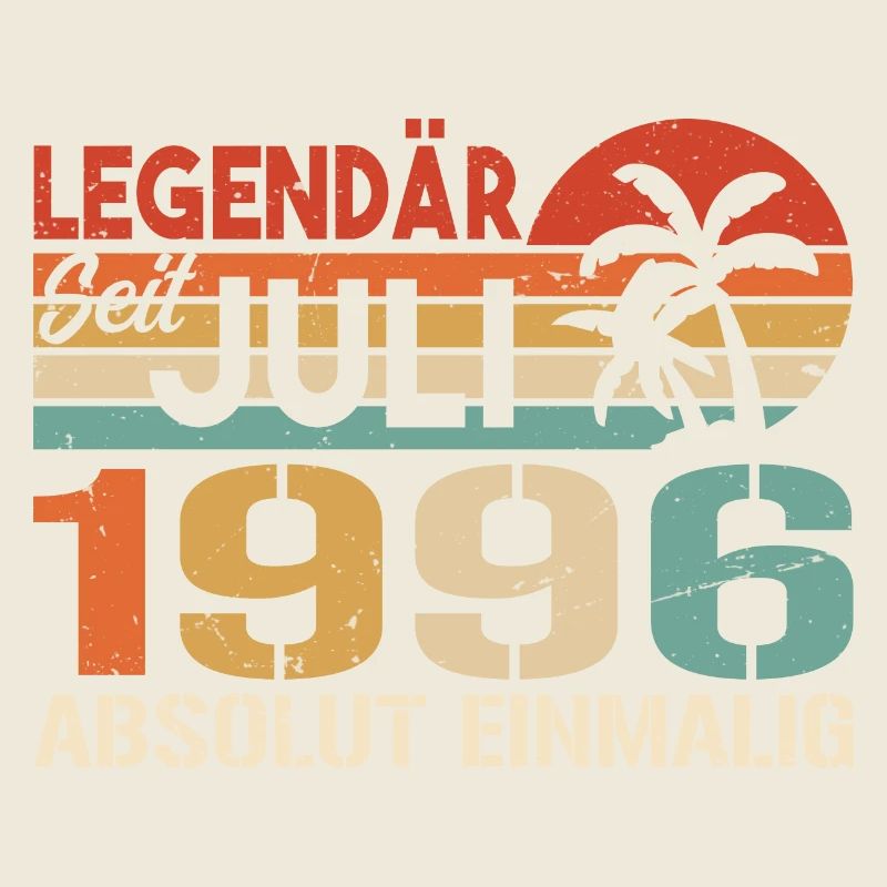 1996 Juli Geboren im Juli 1996
