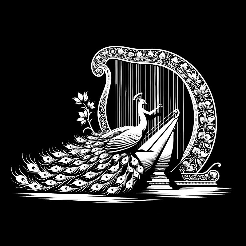 Mélodie de harpe du paon