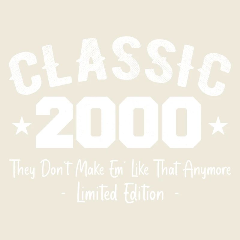 Né 2000 Vintage Cadeau Anniversaire Classic 2000