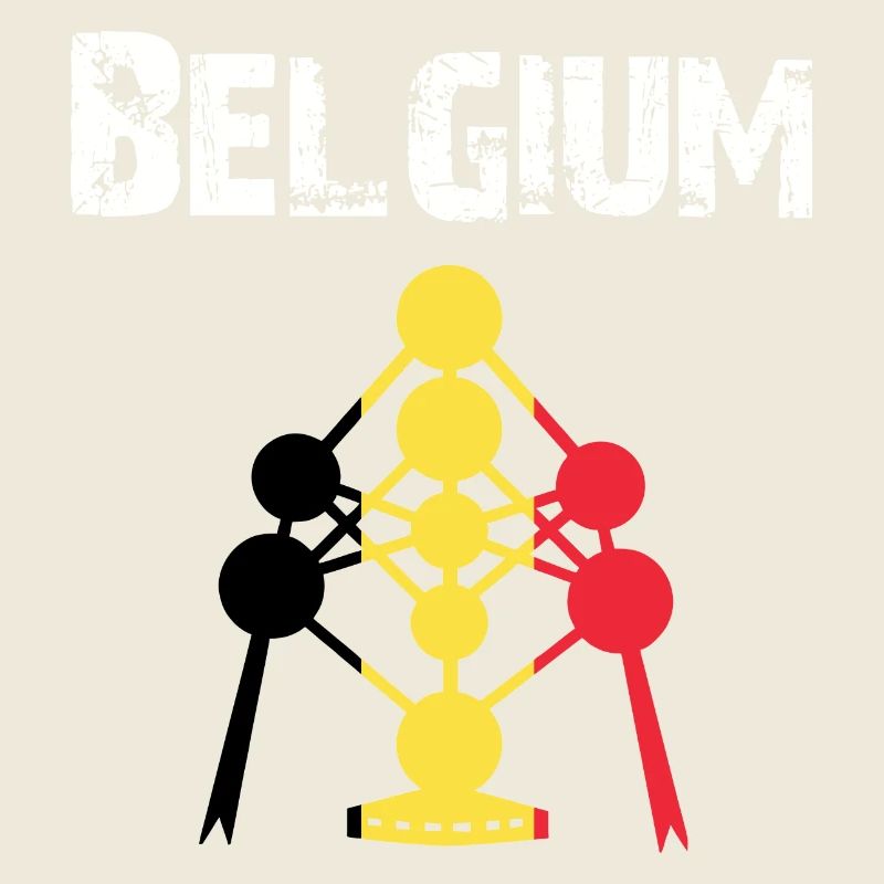 Nation-Design Belgique Atomium brwGB