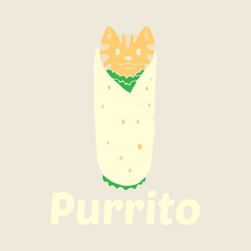 Purrito - Cat Burrito chaton ronronnant