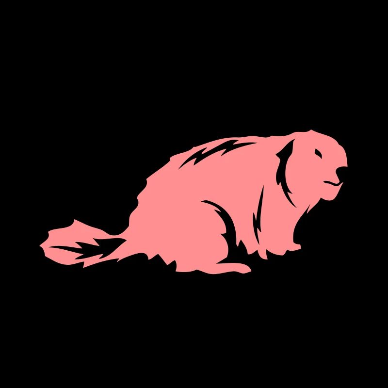 Ich bin ein Tier Murmeltier Begriff