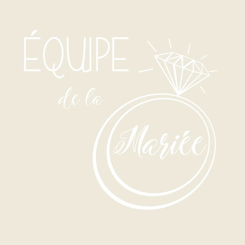 équipe de la mariée