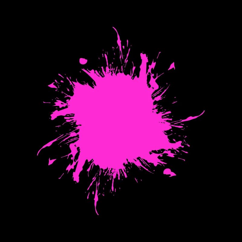 Fleck Farbe Gespritzt Schmutz schmutzig Pink