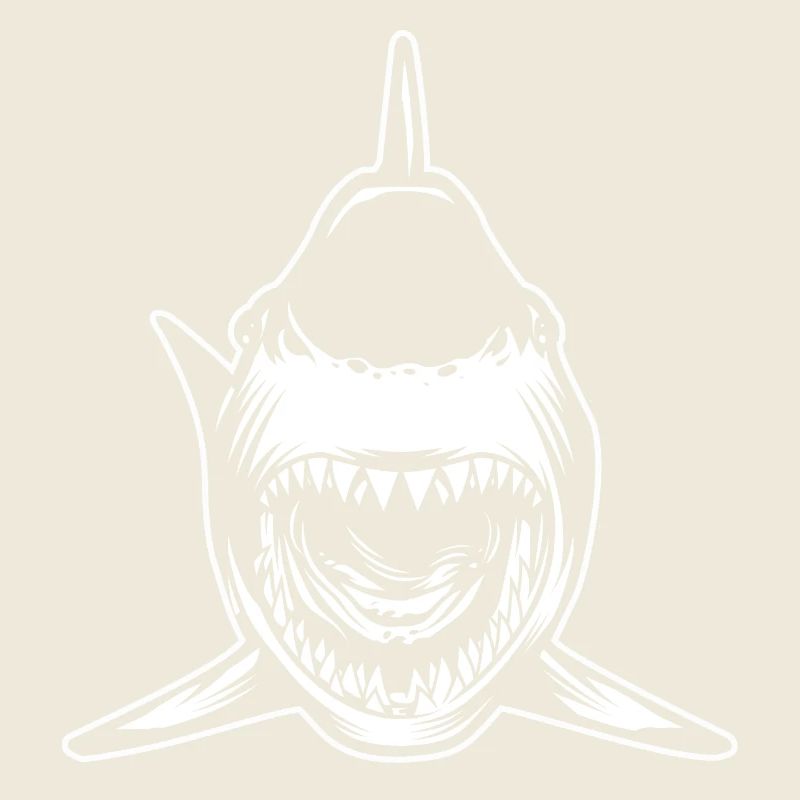 Requin gueule ouverte