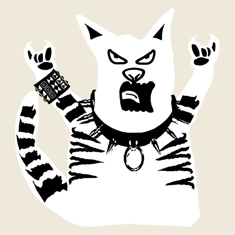 Böse Katze 