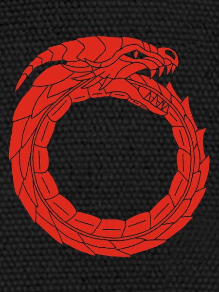 Dragon rouge dévoreur