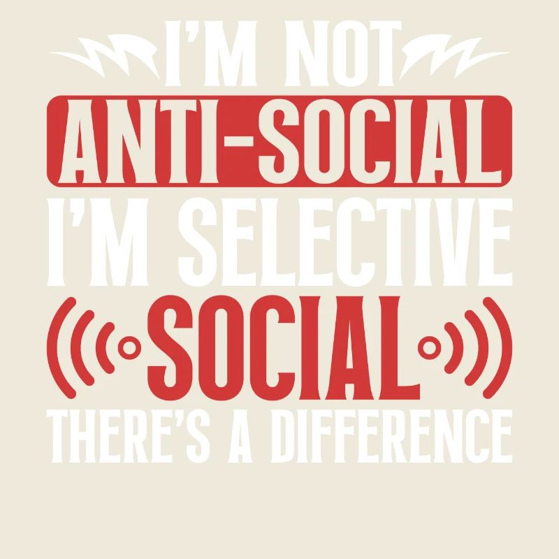 Introverted Shy Antisocial
