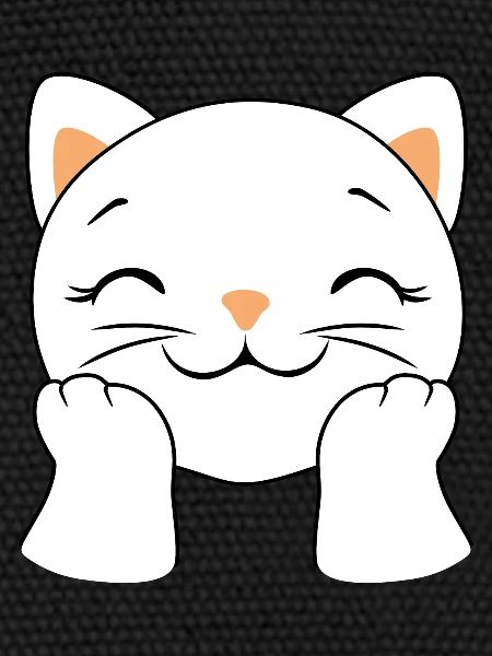 Chat heureux