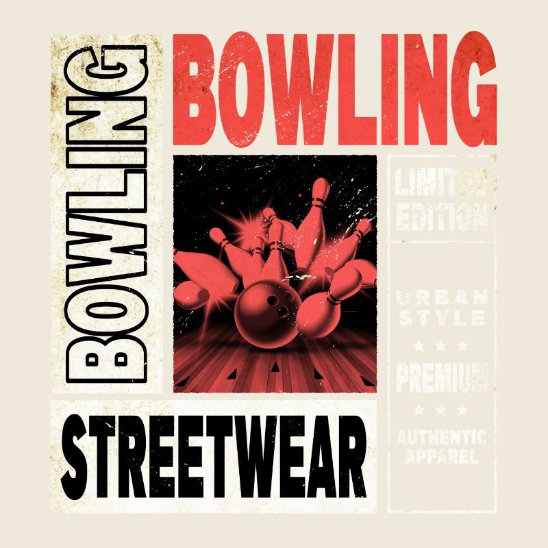 Bowling Bowling Bowling Ball Quilles Joueurs de bowling