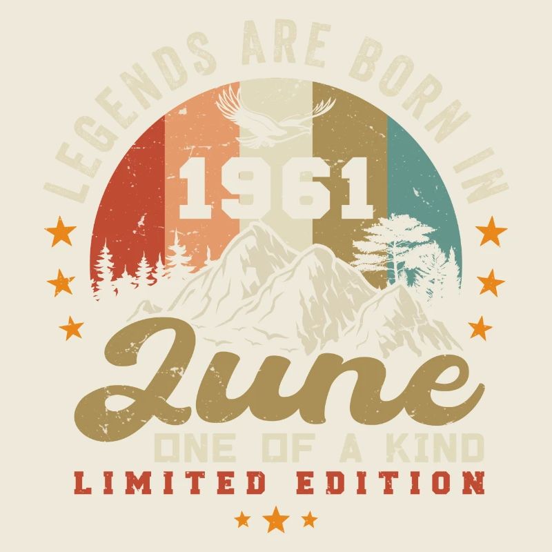 Juin 1961 Anniversaire Juni 1961 Juni