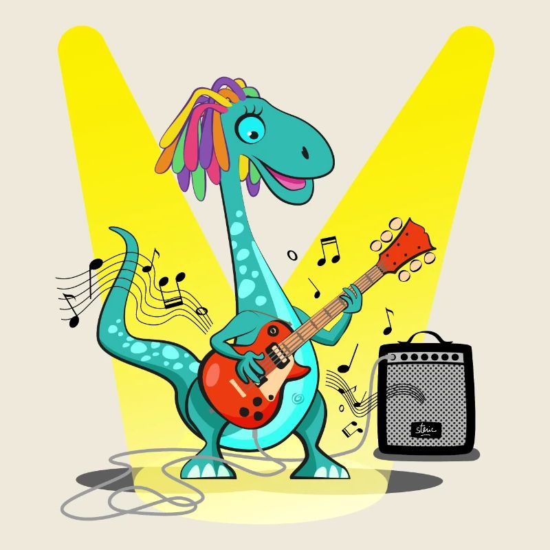 dino rasta cool #2