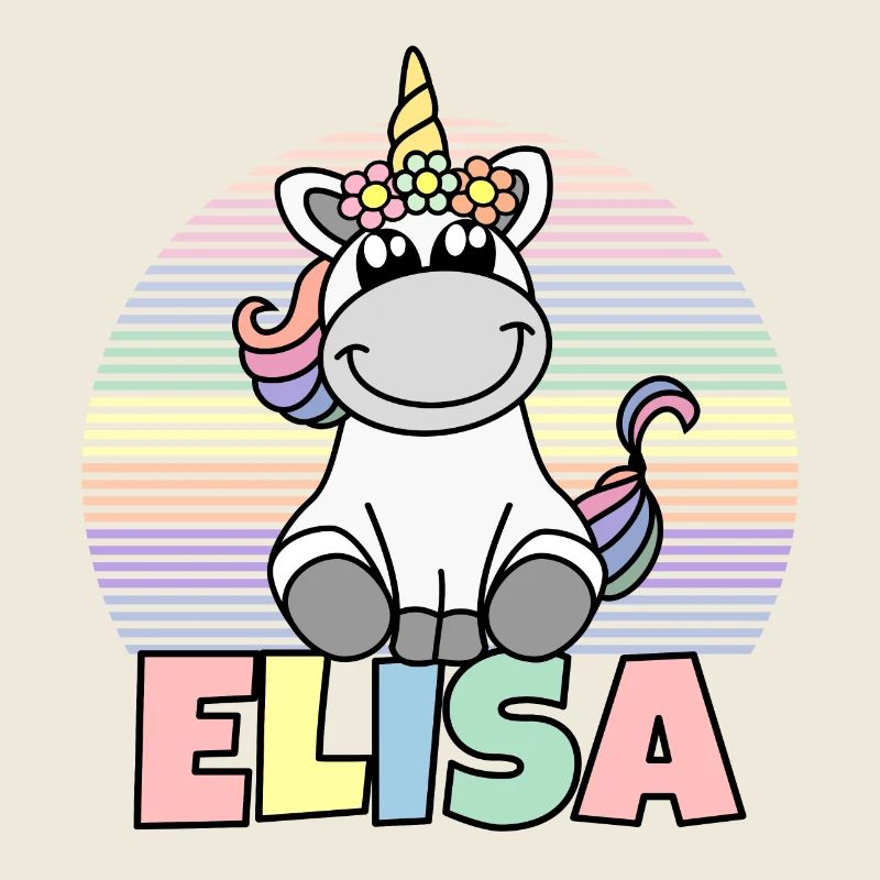 Nom de la licorne Elisa