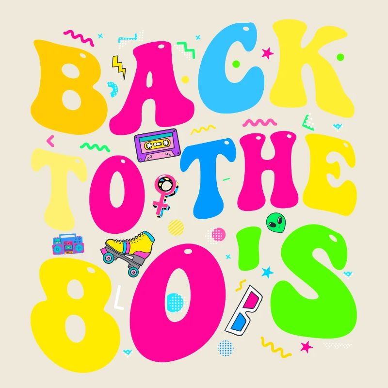 Back To The 80s Costume Party Retro