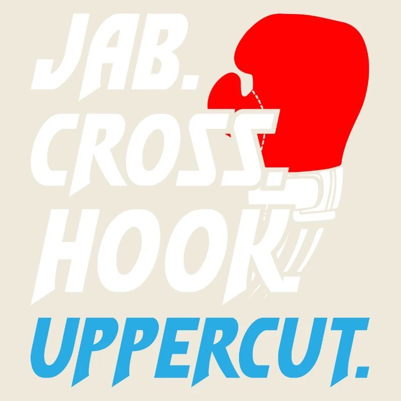 Uppercut de crochet croisé Jab de boxe1