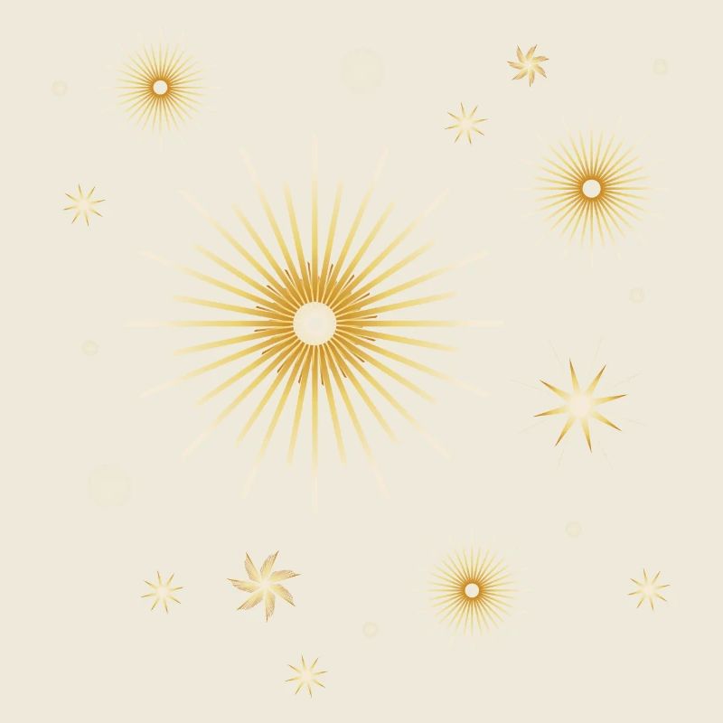de belles étoiles brillantes pour Noël