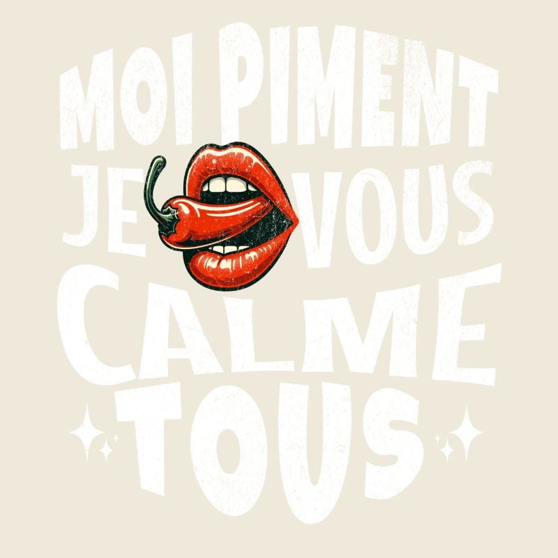 "Moi Piment Je Vous Calme Tous ;-)