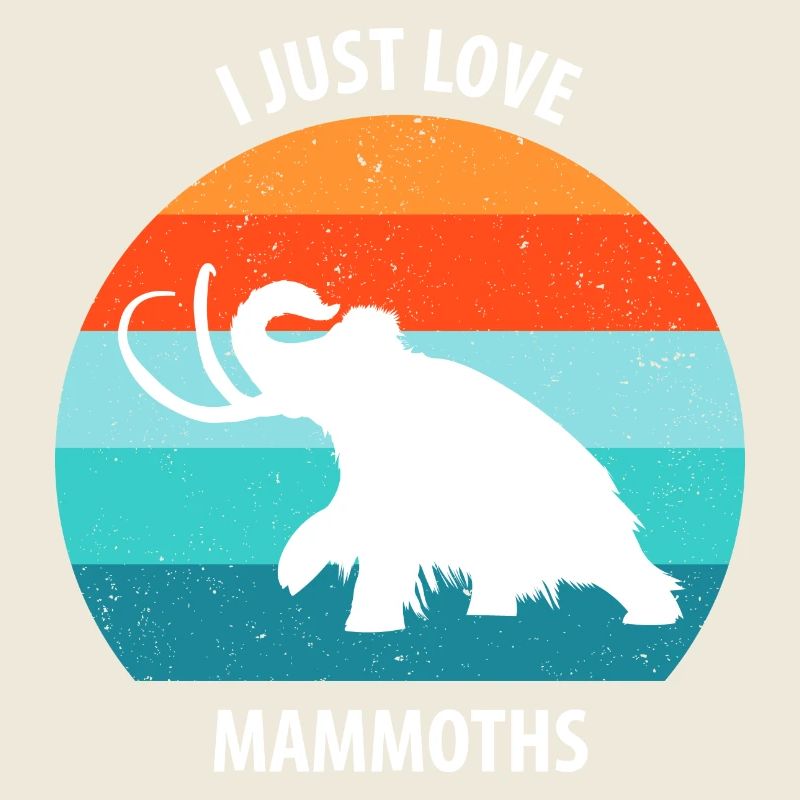 Funny Mammoth Stone Age Ice Age Design Prehistoric