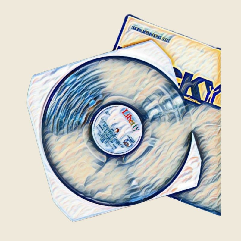 Disque vinyle avec pochette