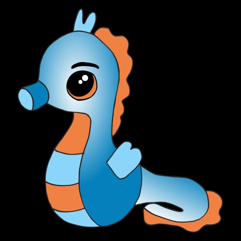 Knuffiges Seepferdchen