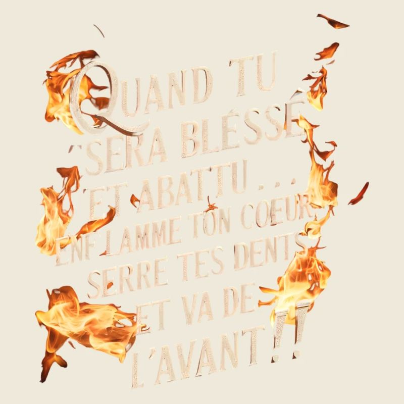 texte quand tu sera bléssé