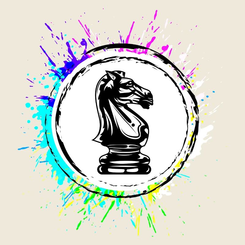Pièce d’échecs à cheval