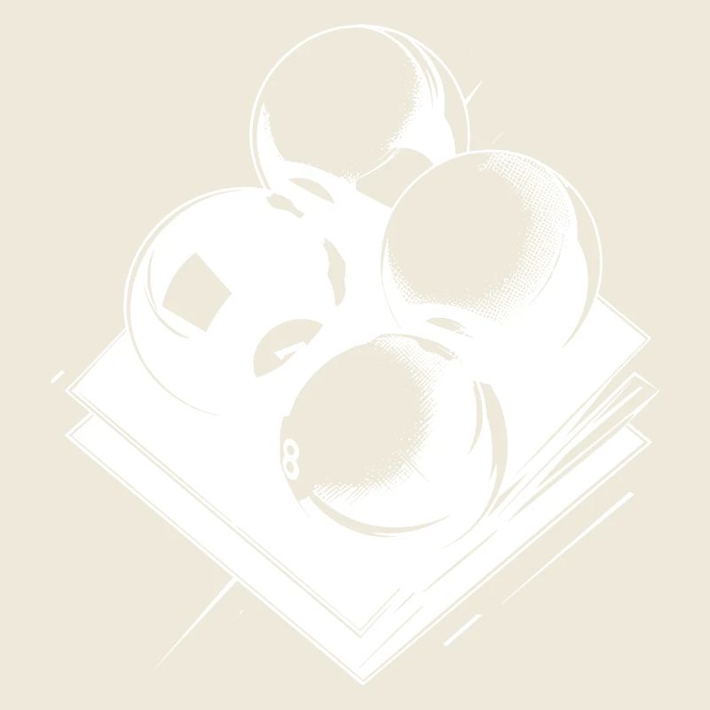 Boules de billard Croquis