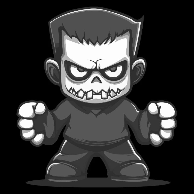 Zombie Halloween Comic