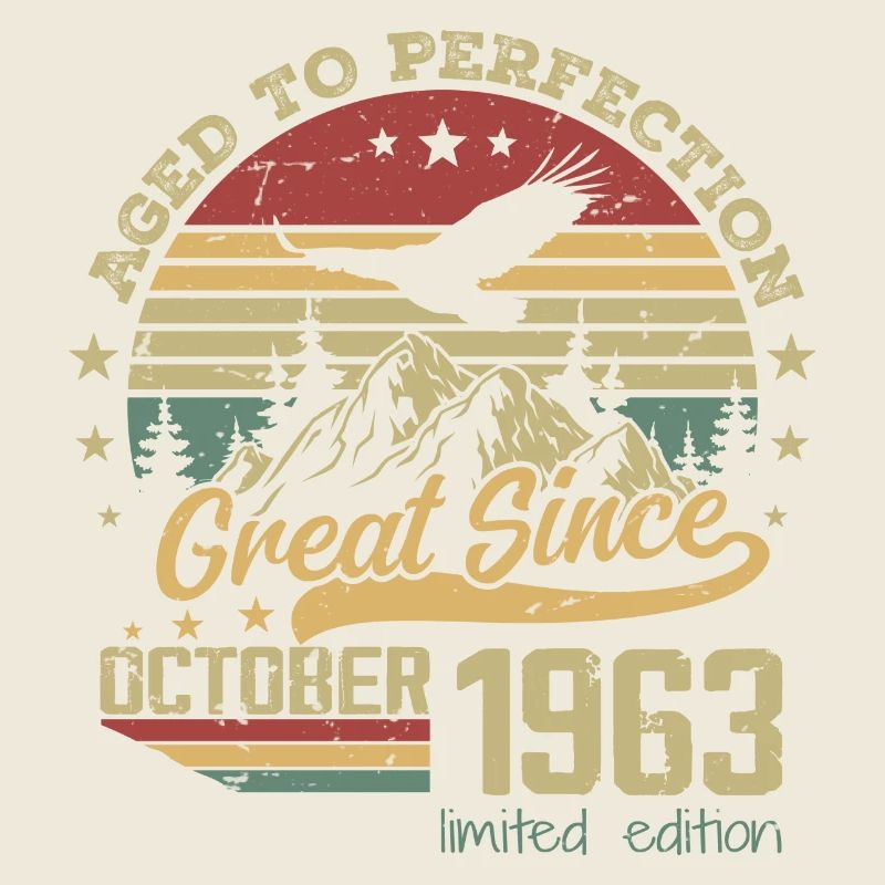 61 ans Vieilli à la Perfection né : octobre 1963