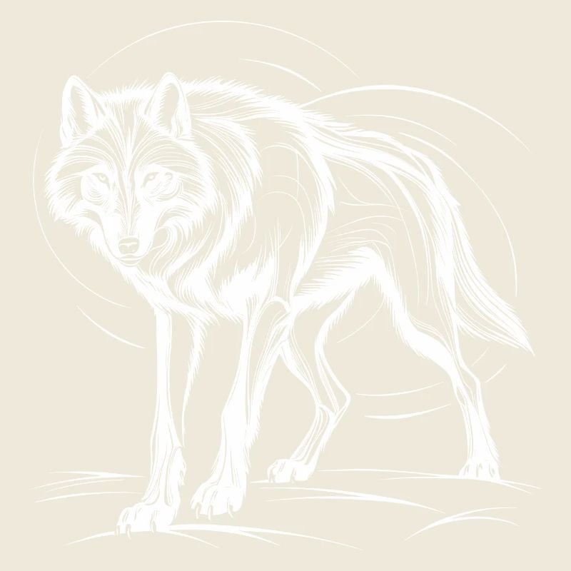 Wolf, white