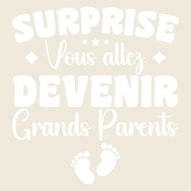 Überraschung, Sie werden Großeltern