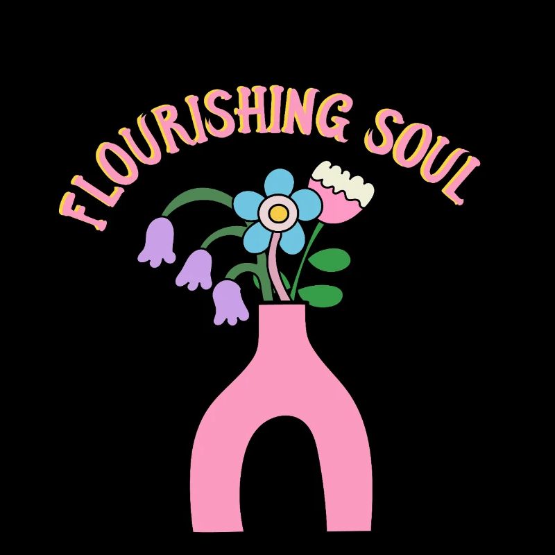 Bunter Blumenstrauß - Blühende Seele - Geschenk