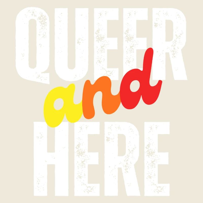 Bold Queer and Proud Typography Design