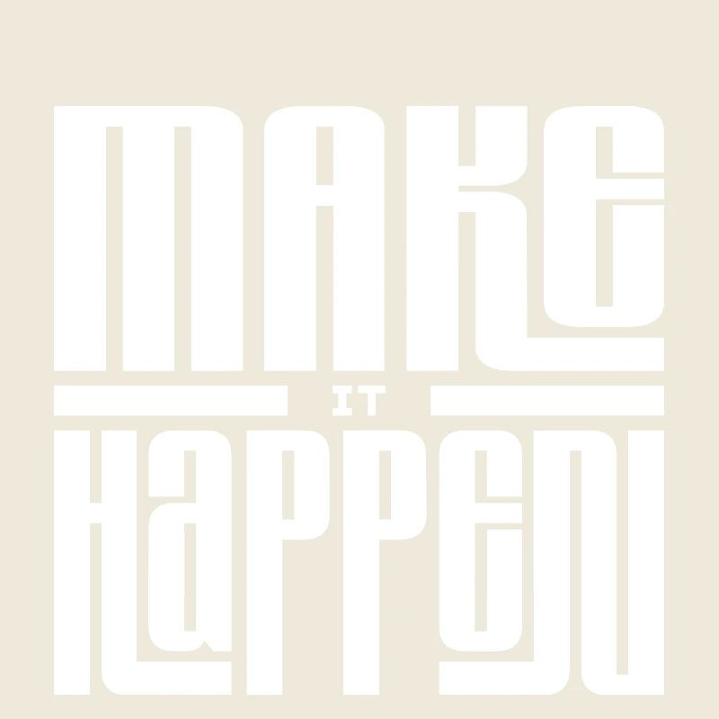 Expression of Joy in Linear Typography