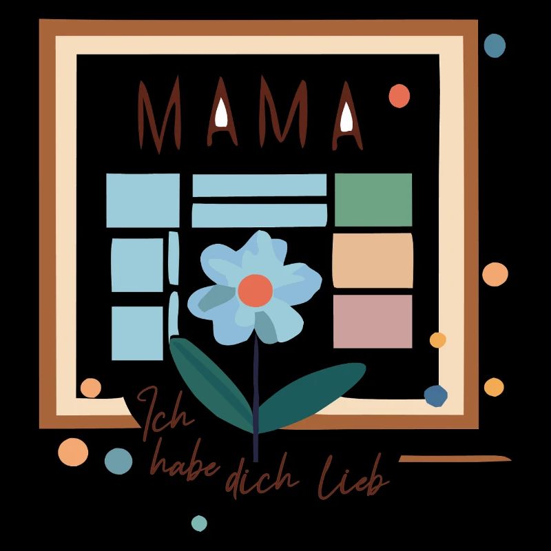 Salutation de la fleur de maman