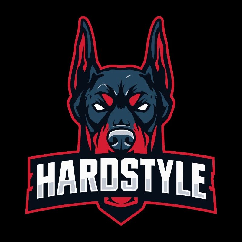 Dobermankopf – HARDSTYLE 