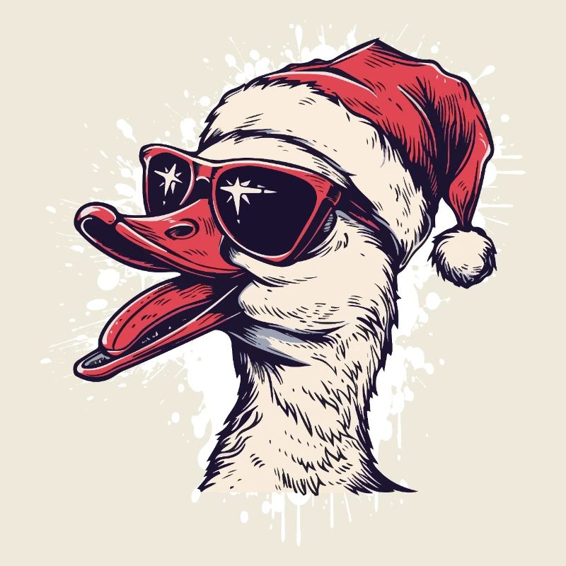 Oie Canard de Noël