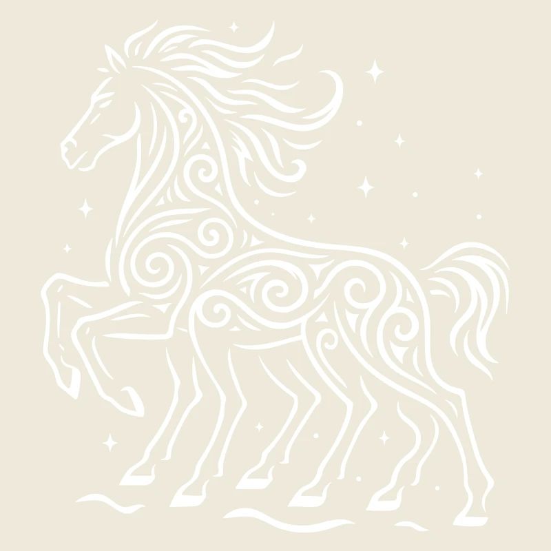 Rauhnächte Odins Pferd Sleipnir - Wilde Jagd