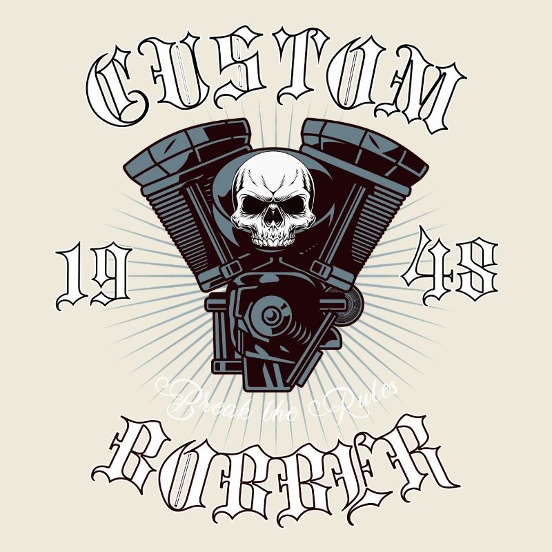 Bobber Chopper Motorcycle Design