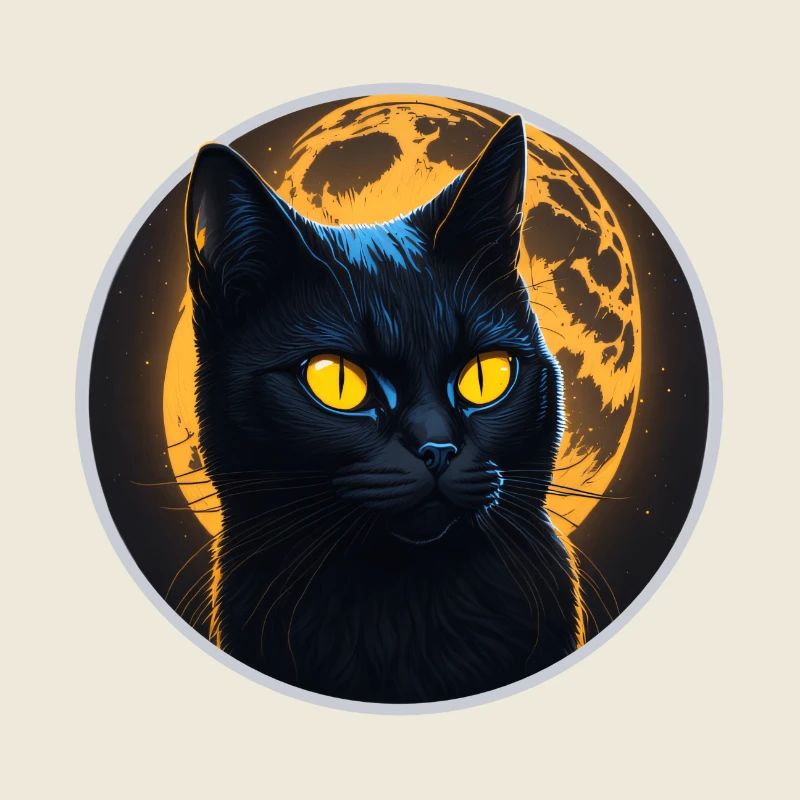 Chat noir Halloween