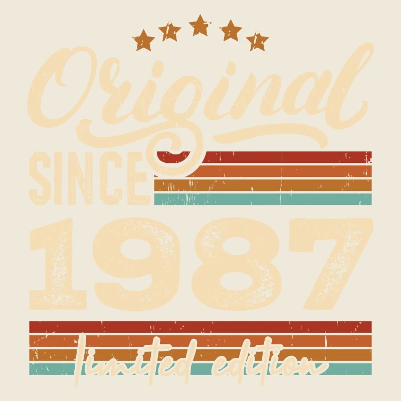 Original 1987 Jahrgang - 1987 Geburtstagsgeschenk