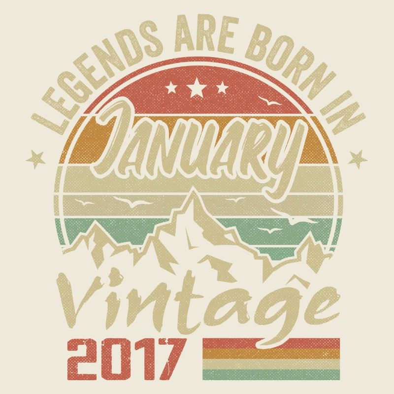 Die Legenden wurden im Januar 2017 - 2017 geboren