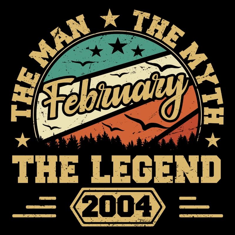 Cadeau d'anniversaire - né en février 2004