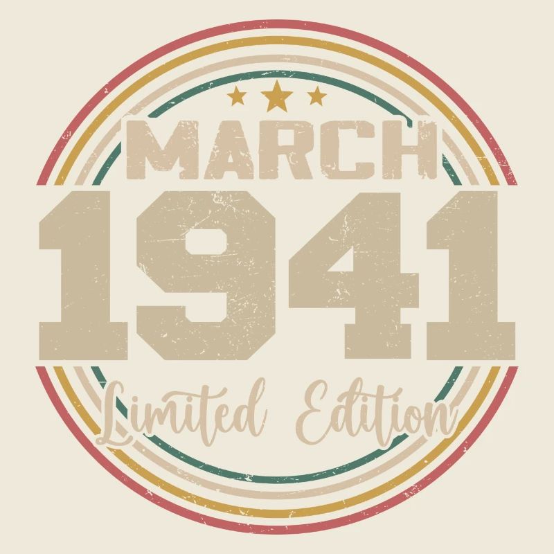 Awesome Since March 1941 Birthday 1941 Gift