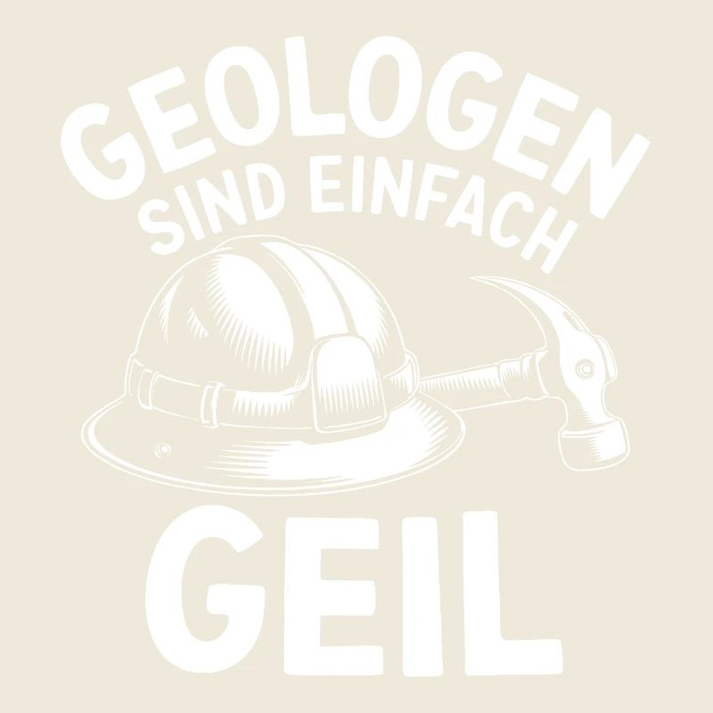 Geologen sind einfach cool. Geologenhelm