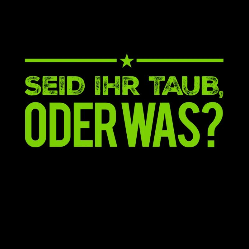 ignoriert ihr mich?